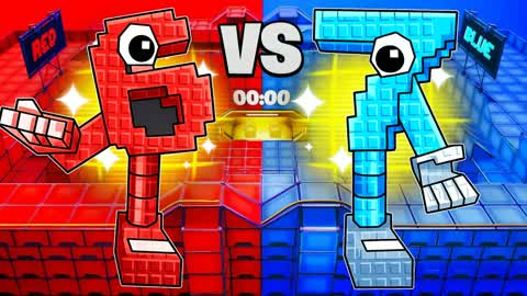 MEGA 67 RED VS BLUE 🔴🔵 1v1