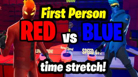 🔥Red vs Blue🔥First Person Speed Change