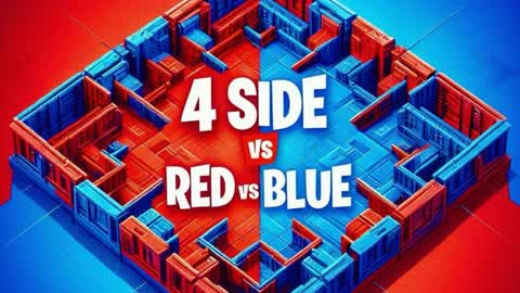 4 SIDE RED VS BLUE