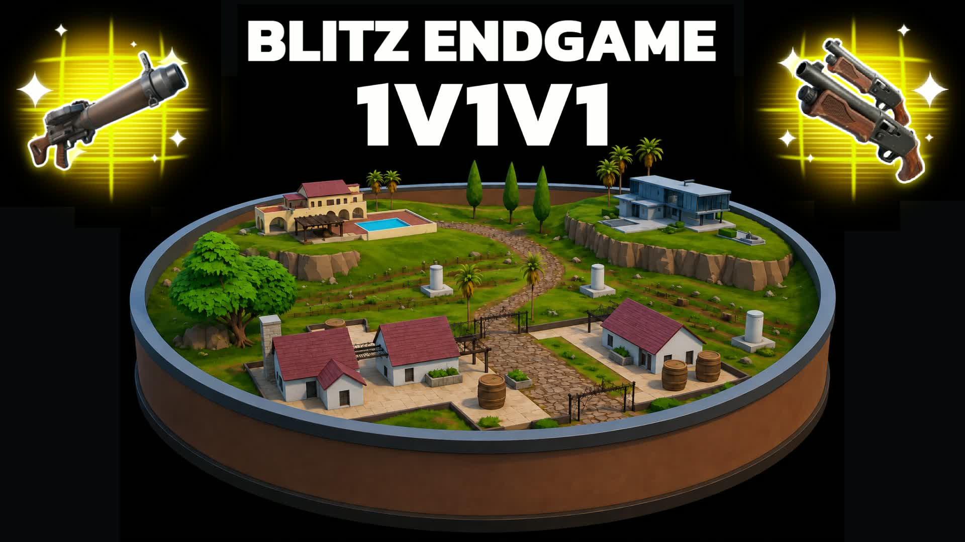 1v1v1 Blitz Realistic Free For All