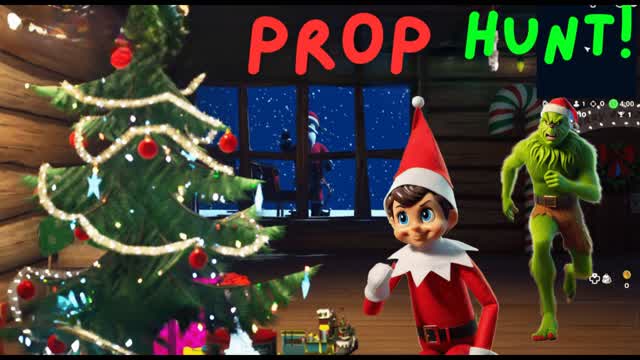 Capture 1 – 😈Naughty Vs Nice🎅 Prop Hunt 🔫👀