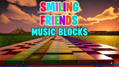 Smiling Friends Theme Music Blocks Cover