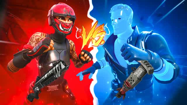 🔴RED VS BLUE 1V1🔵