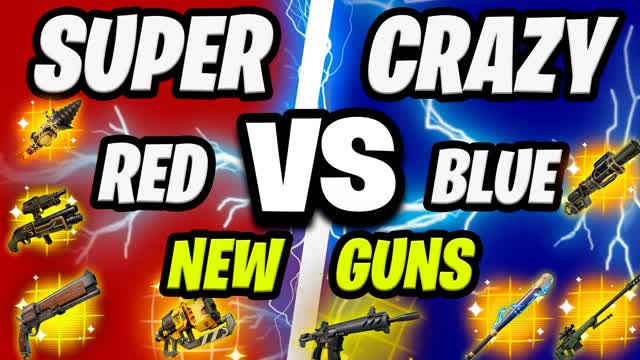 SUPER CRAZY RED VS BLUE