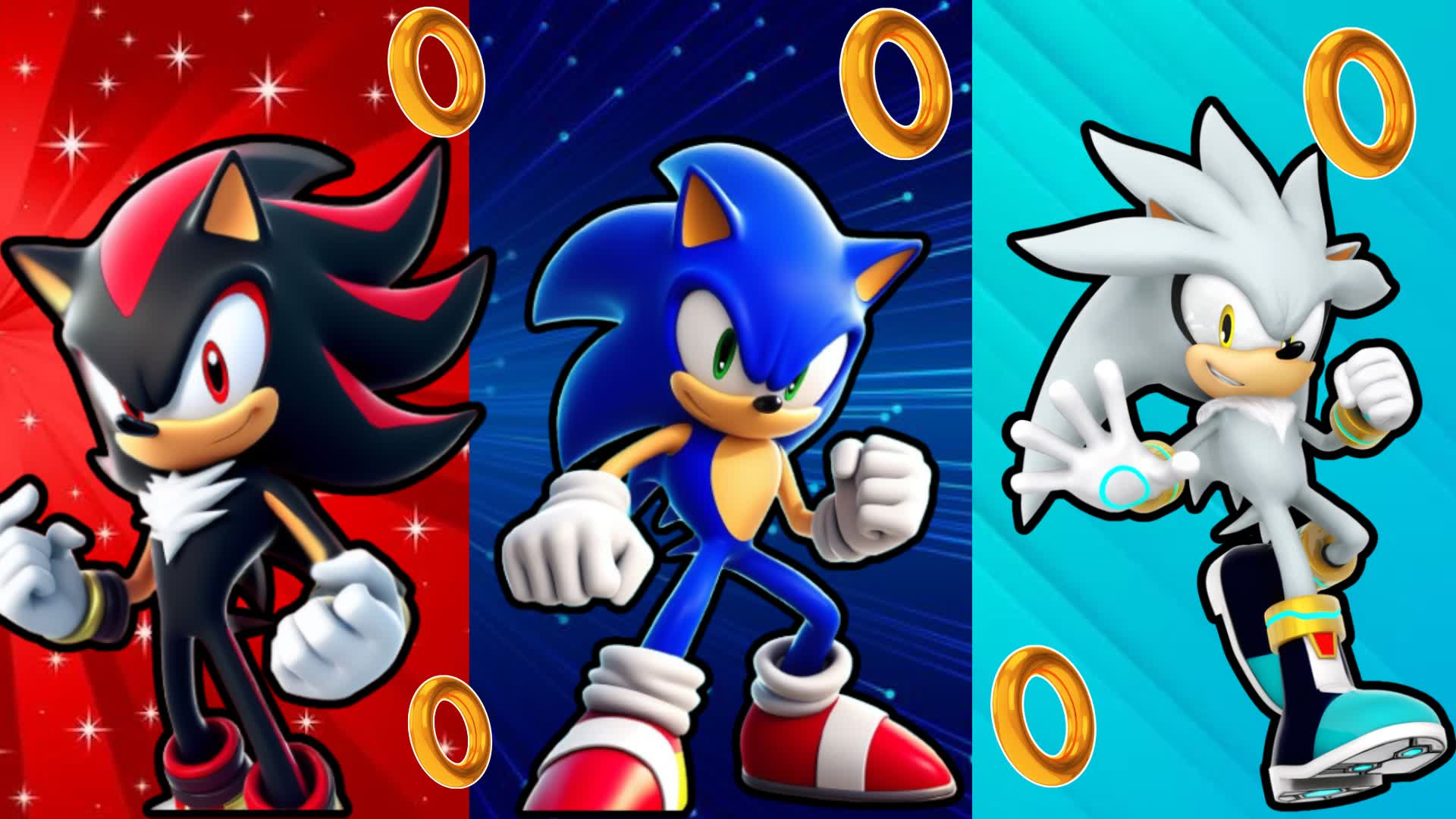 ️ SONIC VS SHADOW VS SILVER 🔥🥇 1237-7039-6326 by guisonic - Fortnite ...