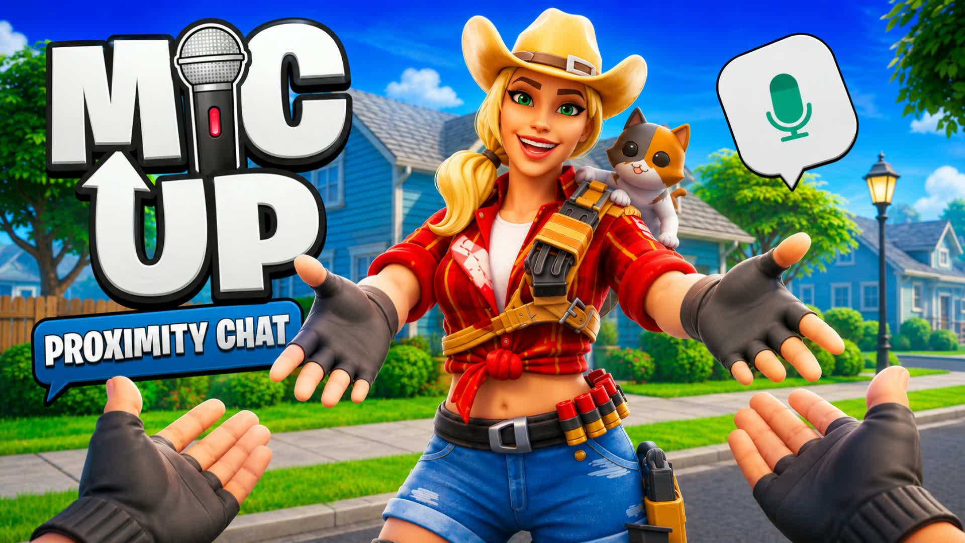 MIC UP🎤🔊 ( PROXIMITY CHAT) 100 PLAYERS