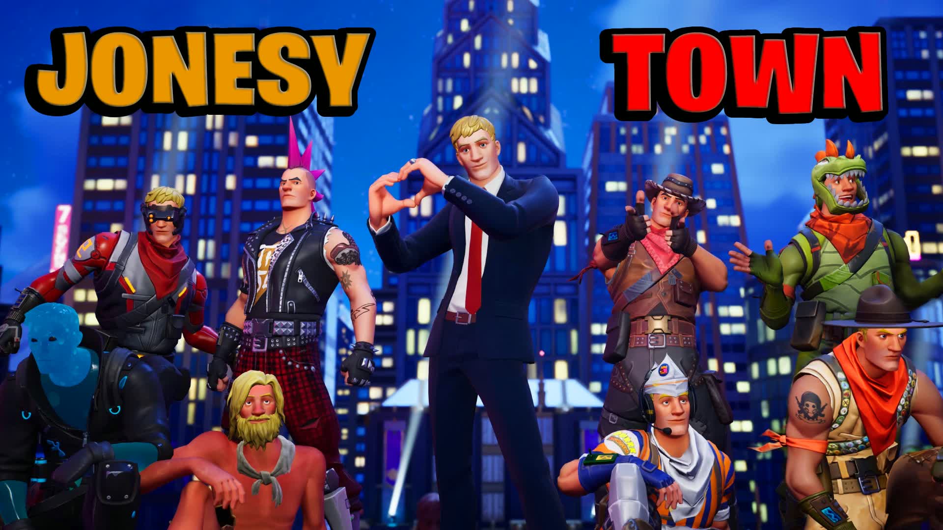 Jonesy Town Party Royale