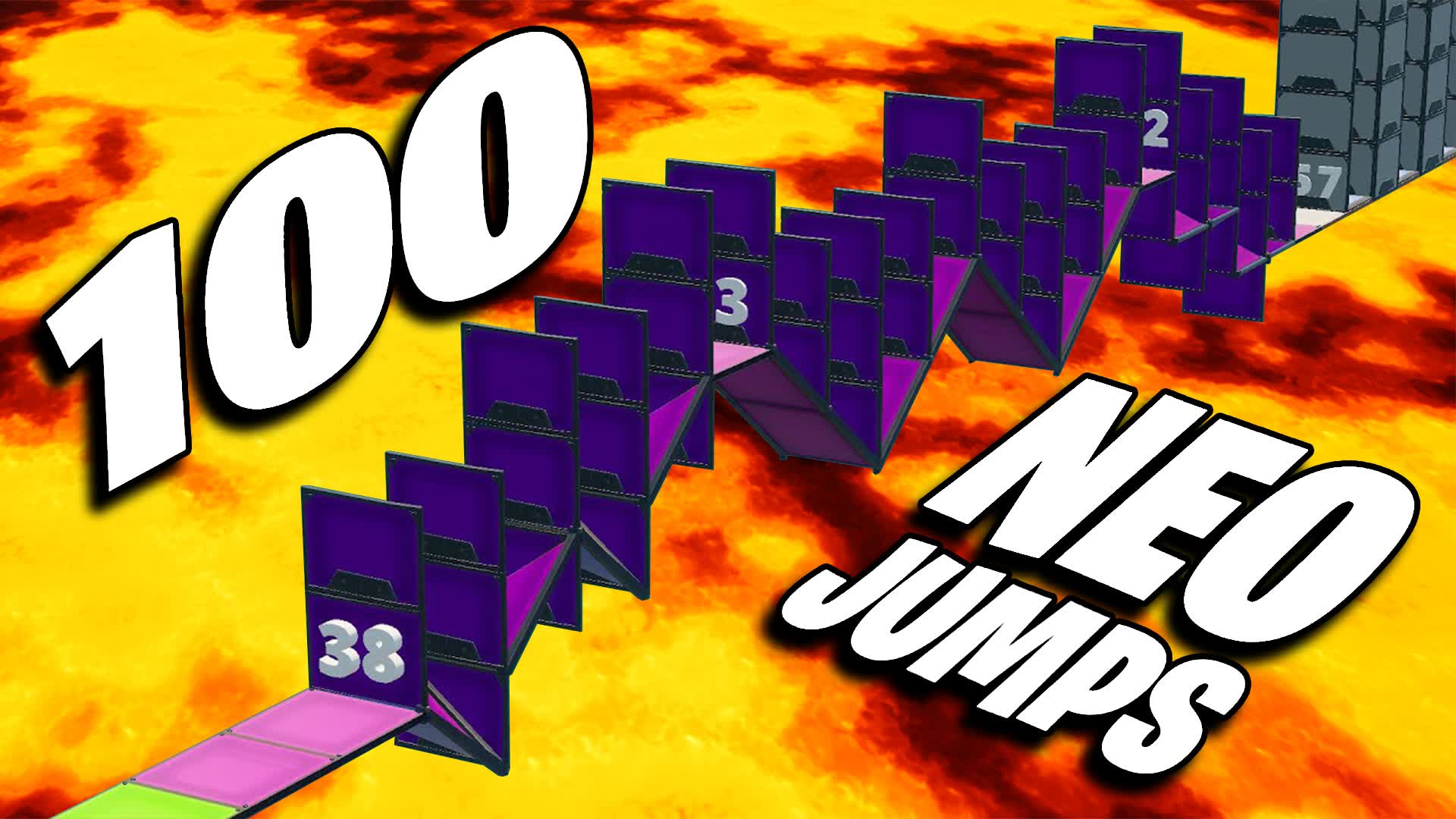 100 Lava Neo Jumps 219118406446 by eldiegoide97 Fortnite Creative