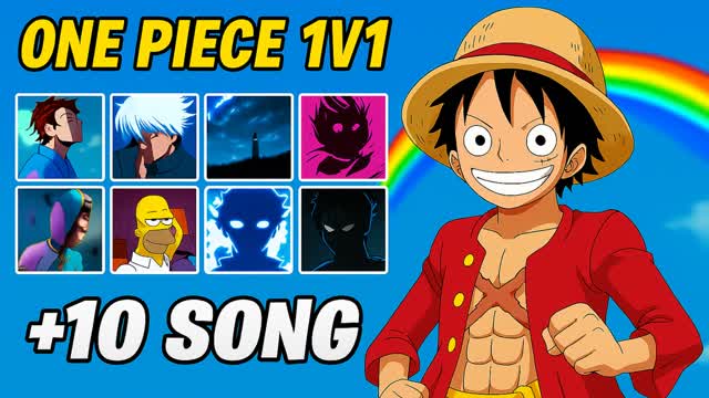 1V1 {ONE PIECE EDITION} BUILD FIGHT V1