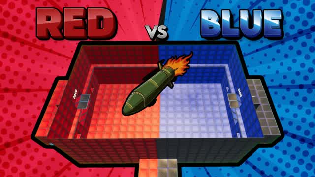 ATOMIC RED VS BLUE 🔴🔵!