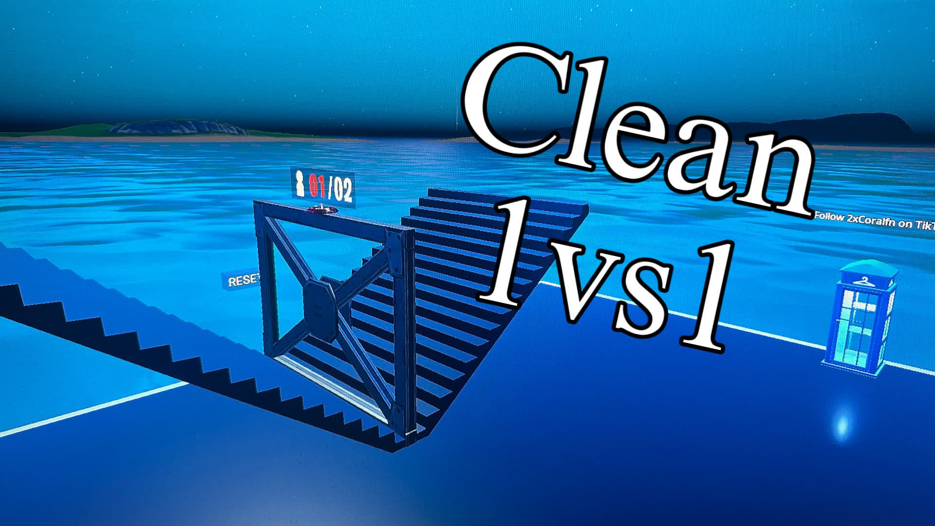Corals Clean 1v1