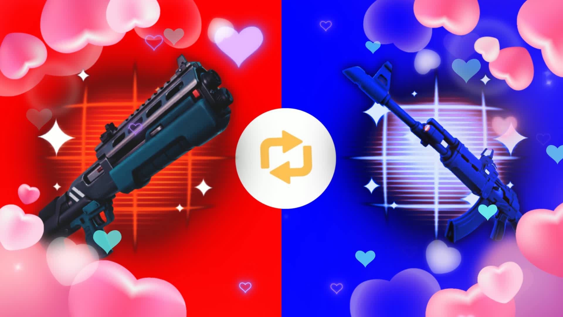 Red vs Blue Team ♻️Swap♻️