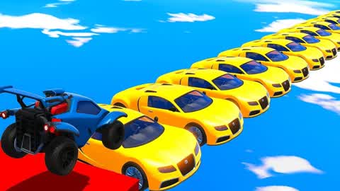 SUPER CAR JUMP OBBY PARKOUR