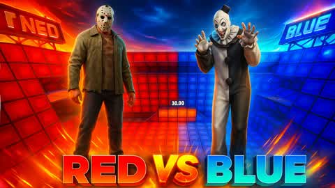 JASON VS TERRIFIER RED VS BLUE 🔵🔴