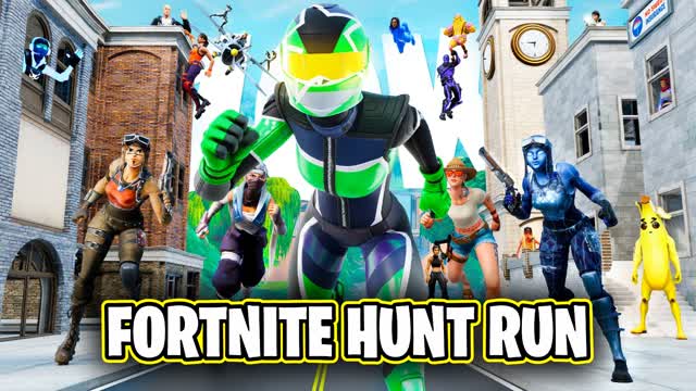 Fortnite Hunt Run 😱