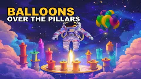 BALLOONS OVER THE PILLARS