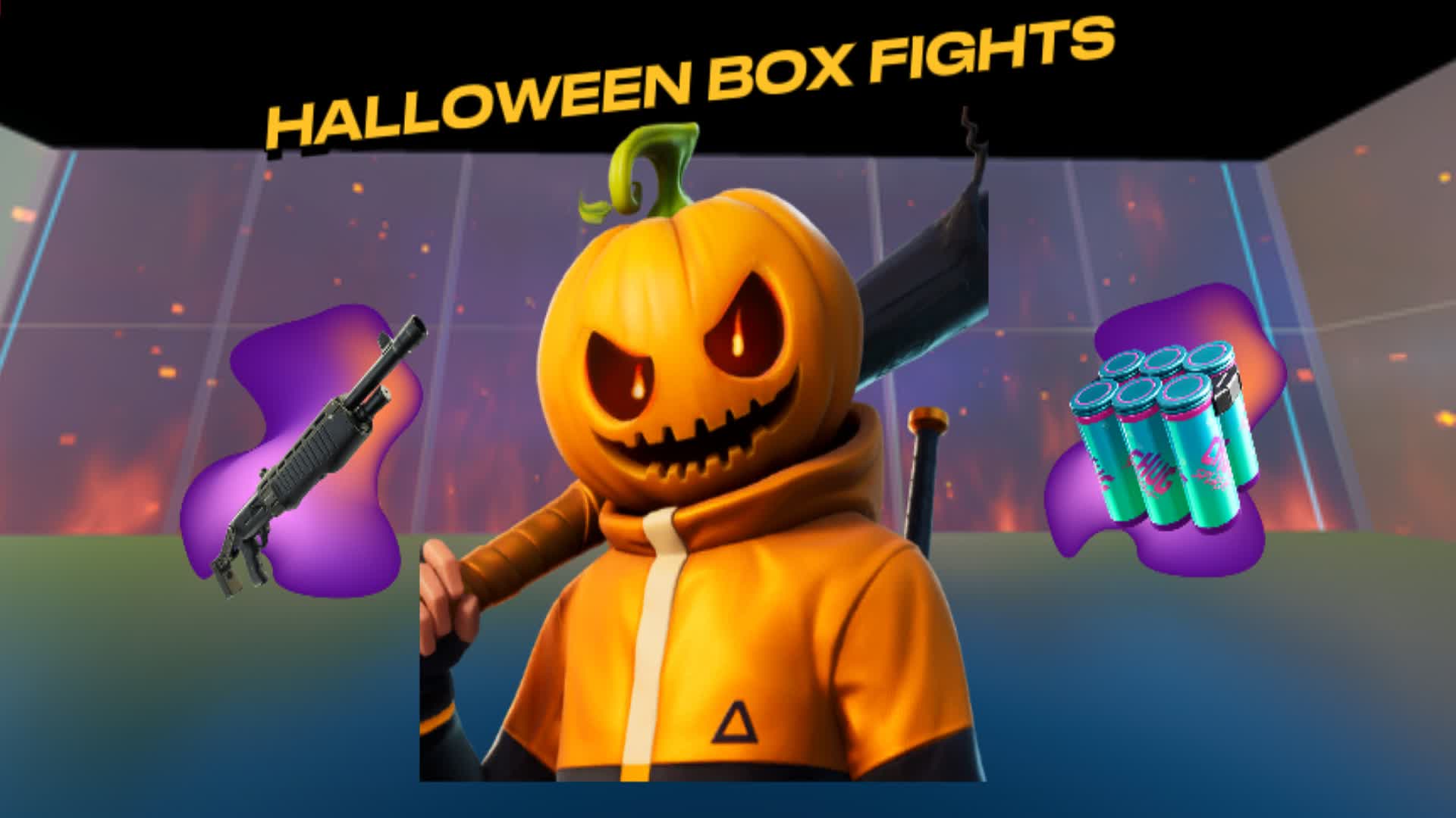 HALLOWEEN BOXFIGHTS👻🎃 810541895407 by oioi Fortnite Creative Map