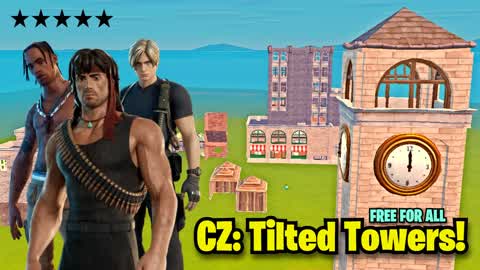 CHAOS ZONE WARS ⭐ TILTED TOWERS!🌀
