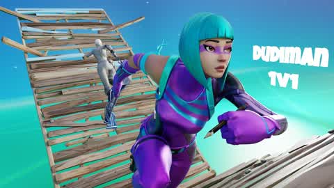 Dudiman 1v1 Build Fight [200 Pump]