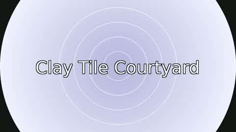 Clay Tile Courtyard