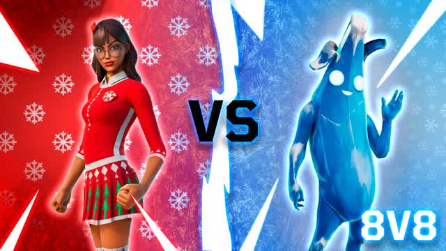 ICE RED VS BLUE 🔴🔵