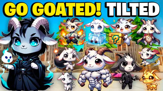 GOATED! TILTED TOWERS - ZONE WARS⭐