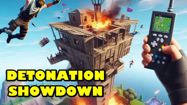 Detonation Showdown: Tilted Tower