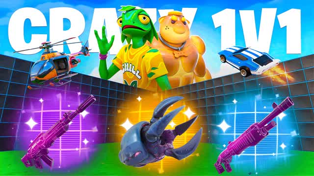 CRAZY 1V1 FFA - ALL GUNS & ALL VEHICLES