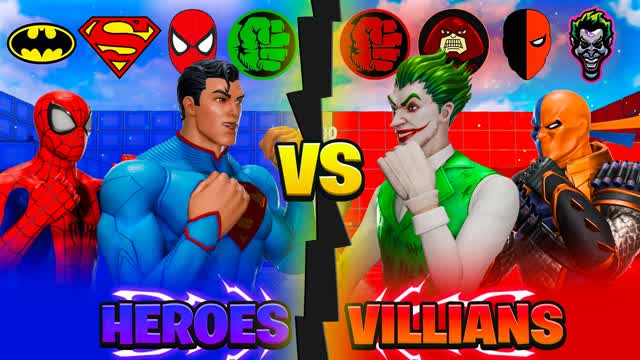 Capture 1 – 🦸♂️Hero vs Villain - الأحمر ضد الأزرق