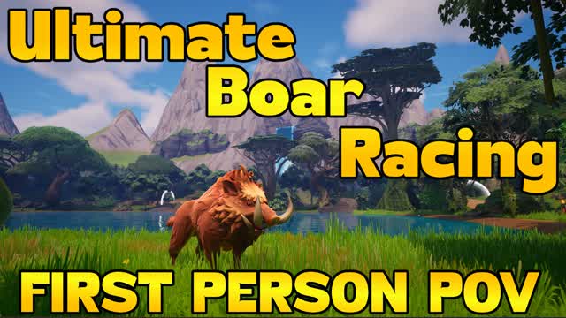 🐗Ultimate Boar Racing🐗 FIRST PERSON