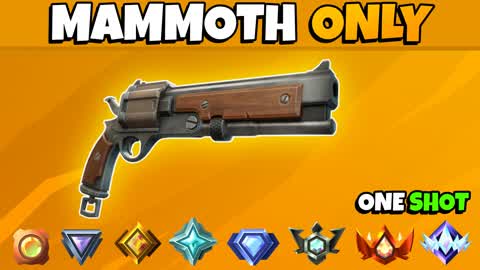 MAMMOTH PISTOL ONLY 🎯 TILTED TOWERS 🔥