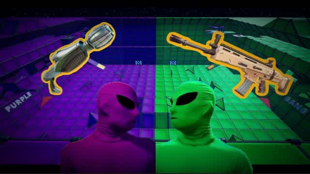 GREEN GANG VS PURPLE GANGđ€Żđ„¶