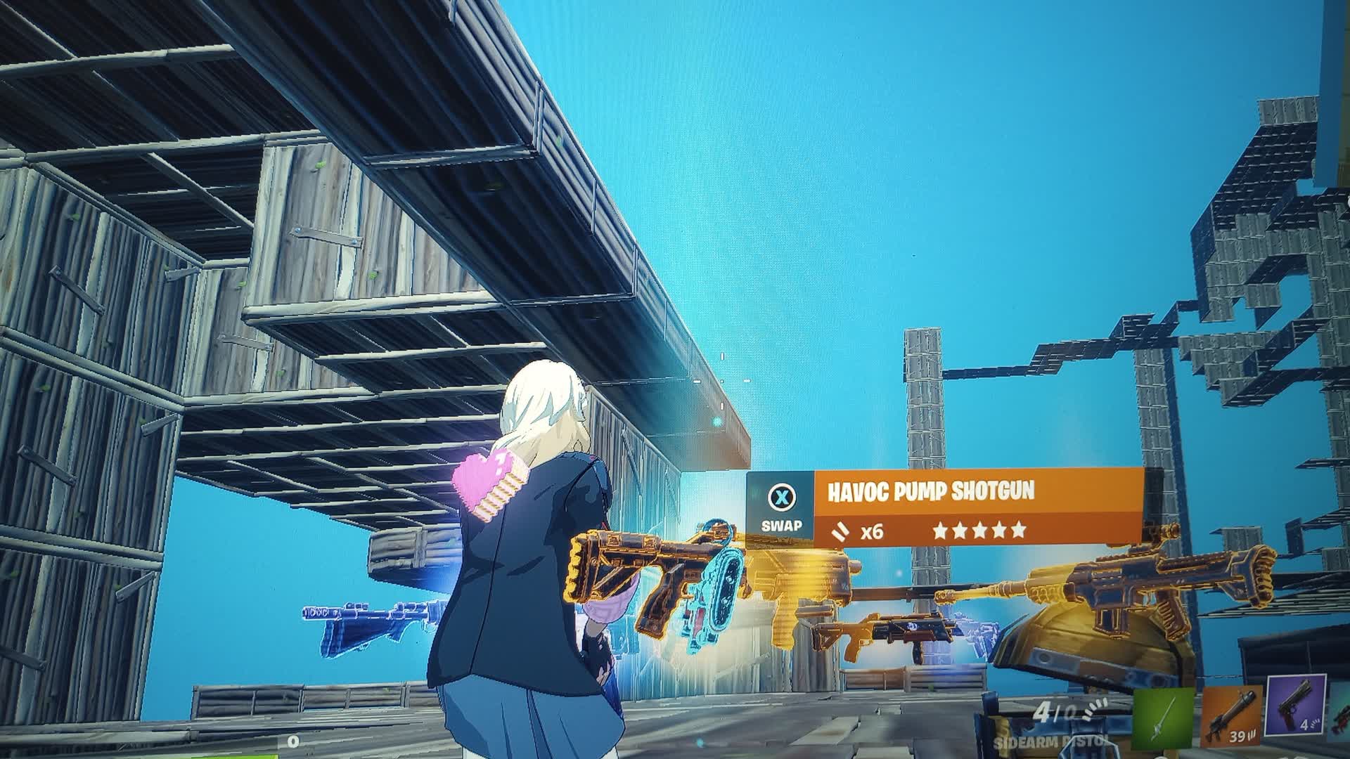 0 Build 0 Heal 0 Stucture Damage 100 :)