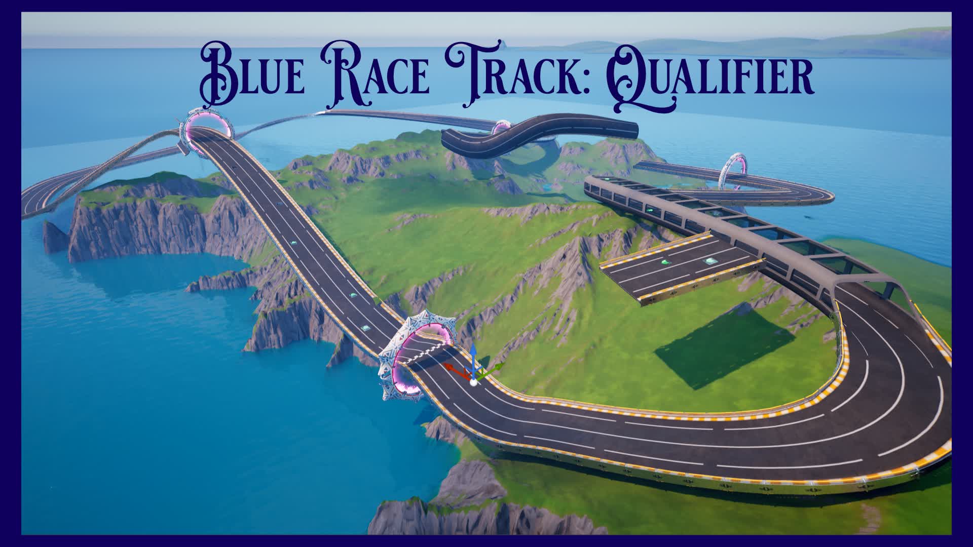 Blue Race Track: Qualifier