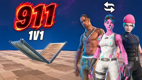 911 1V1 BUILD FIGHT 🔥