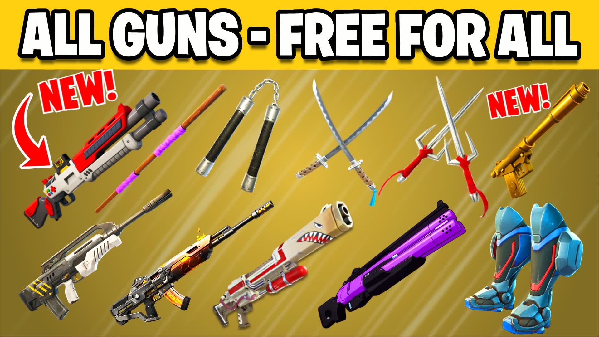 銃 ⭐ すべての武器-すべての人は自分のために