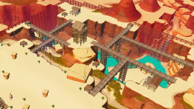 Desert Gun Game - No Build Free For All