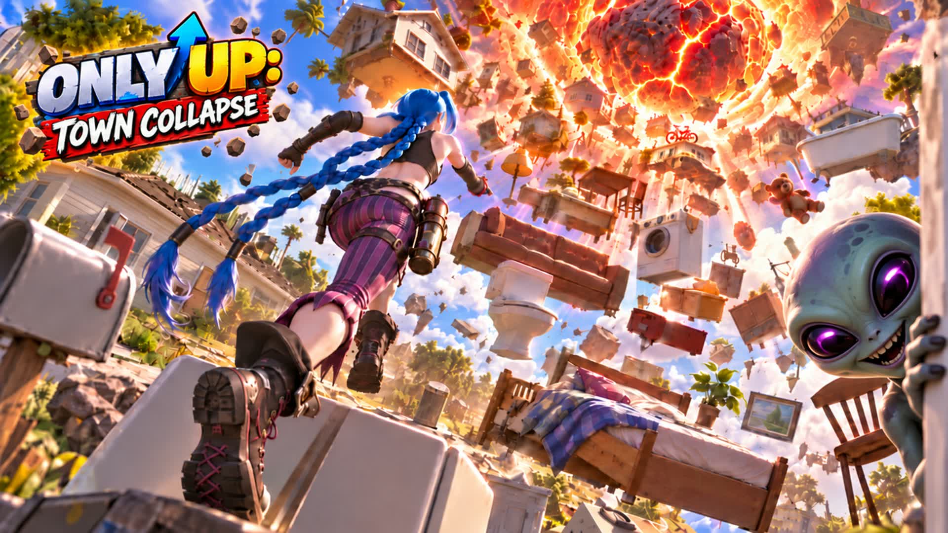 ONLY UP: TOWN COLLAPSE ☄️