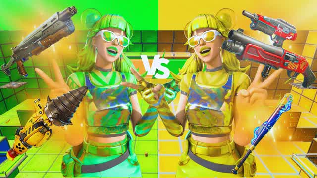 TEAM ORANGE VERSUS GREEN