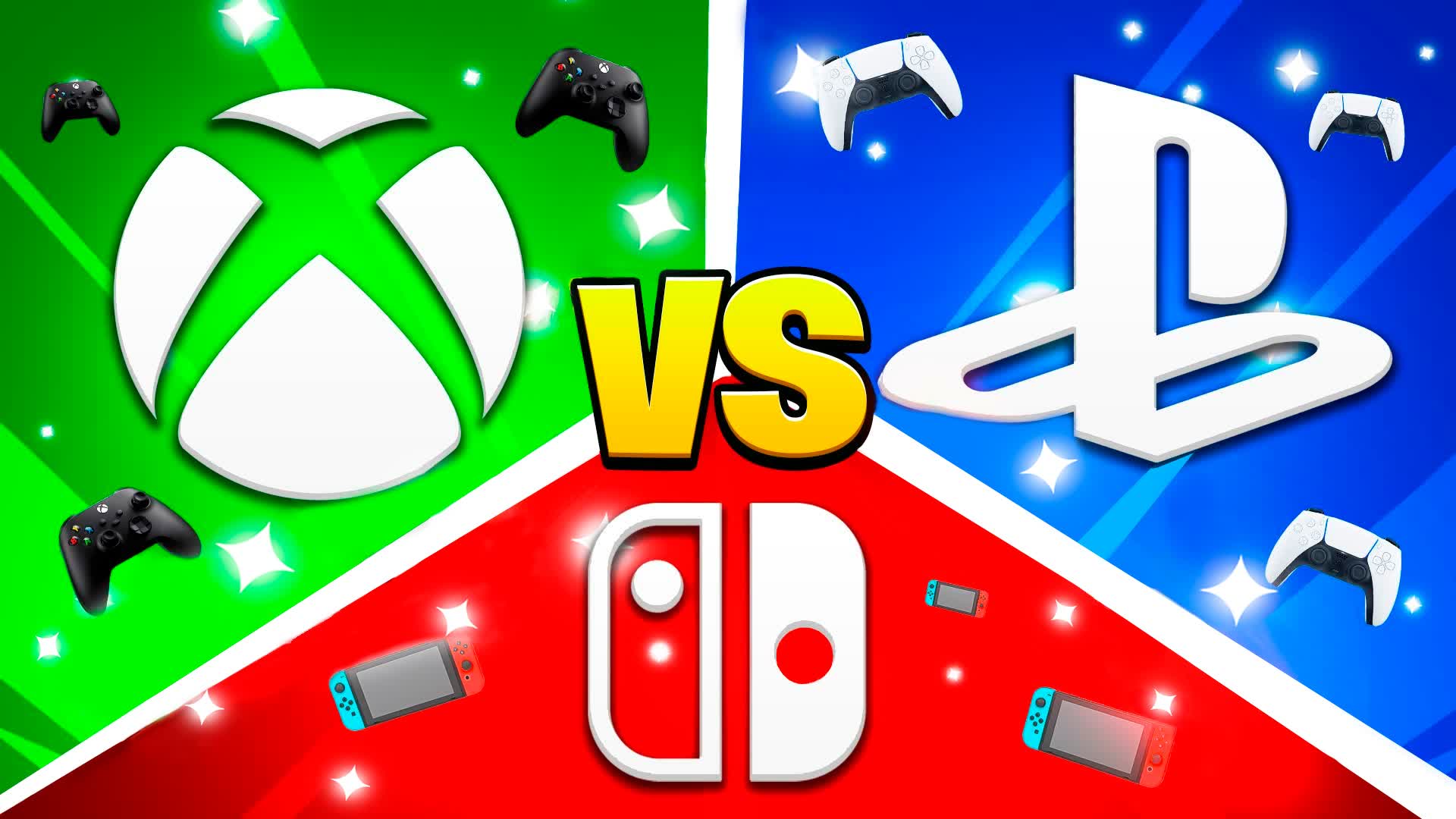 Xbox vs ps5 vs switch capture the flag 6707 3267 6017 by mapsos
