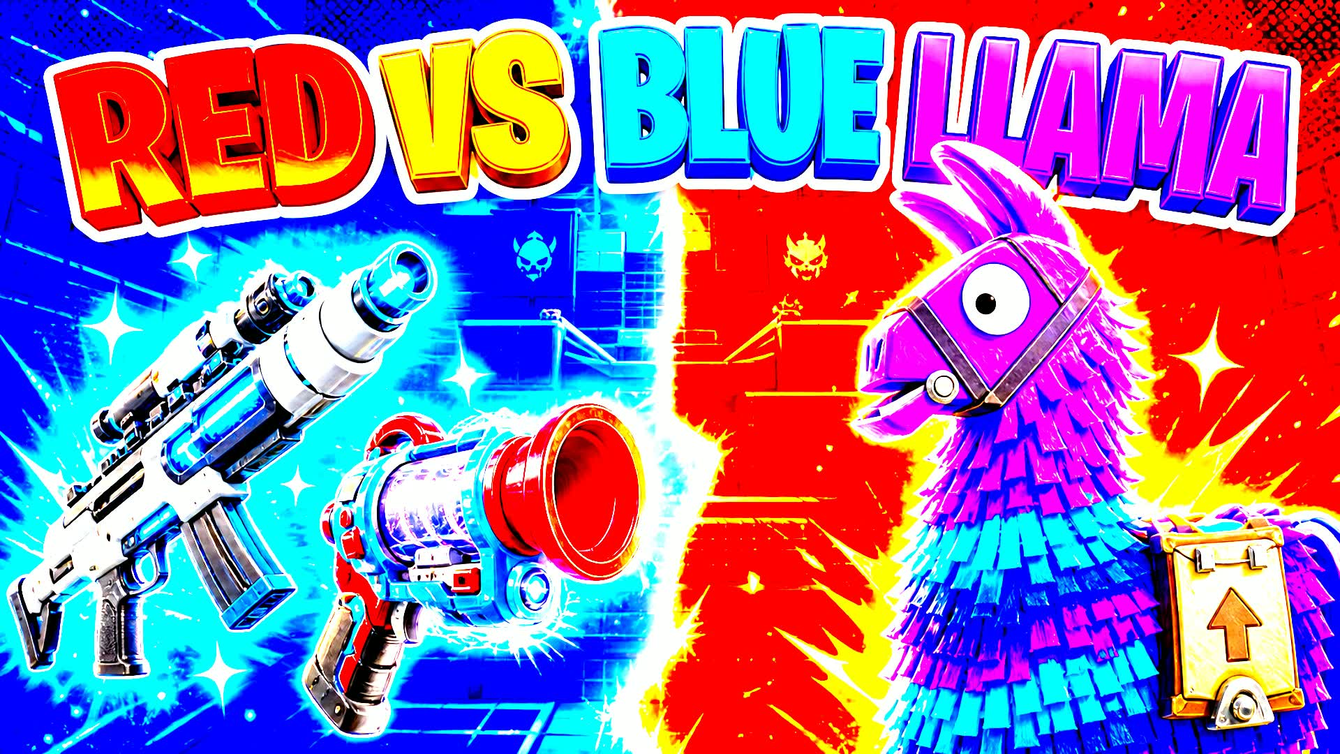 RED VS BLUE LAMA