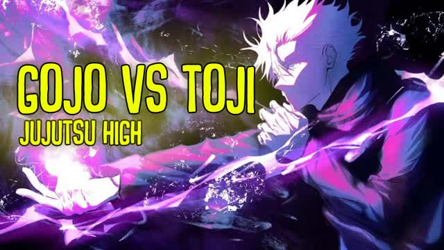 Gojo vs Toji (Jujutsu High Map)