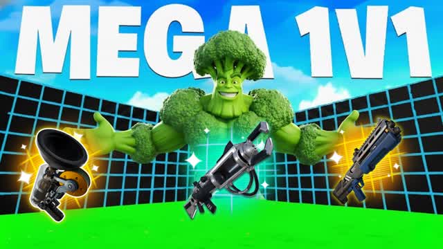 MEGA 1V1 - ALL GUNS FFA