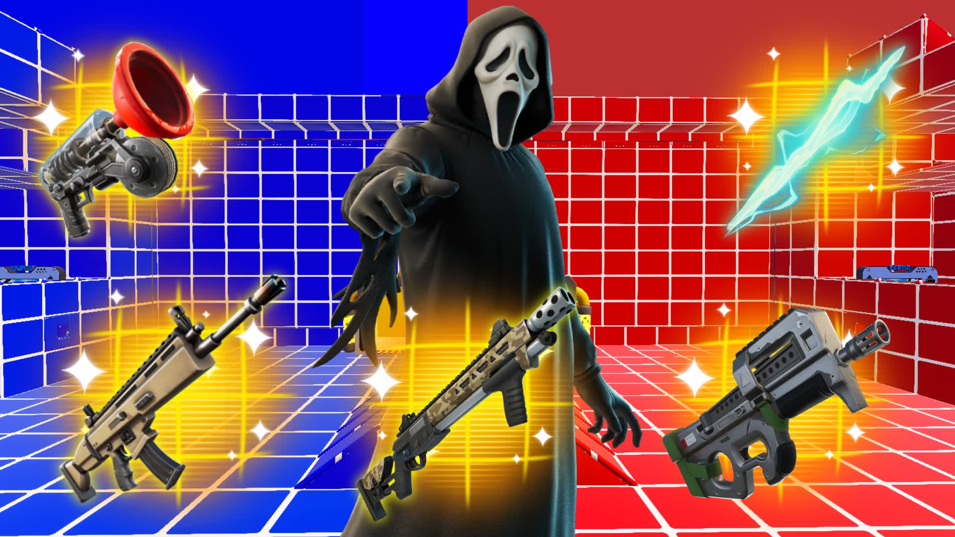 SUPER PVP 🔴RED VS BLUE🔵