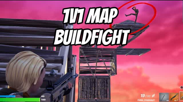 1V1 MAP BUILD FIGHT
