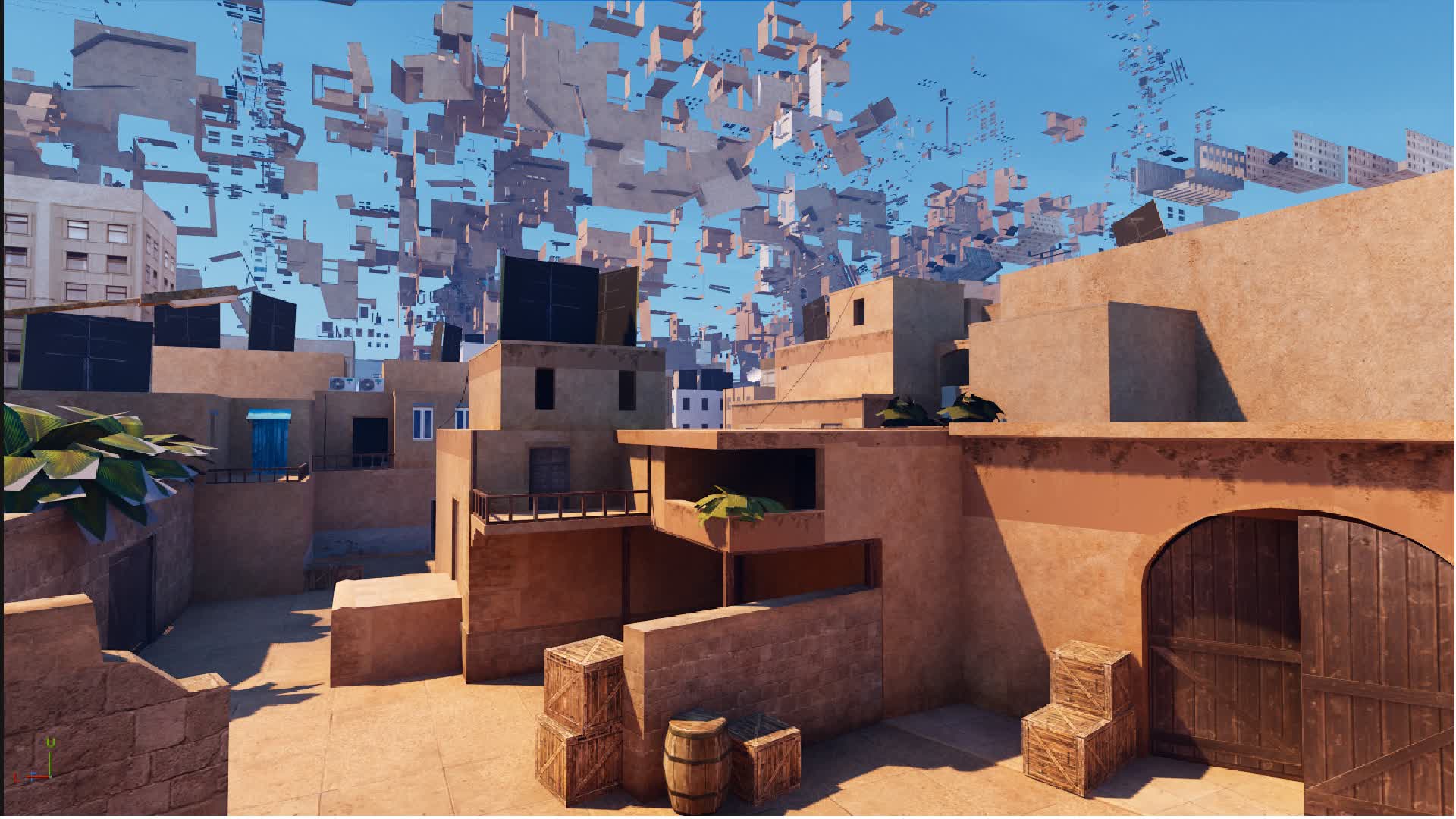 Glitched Sandyards