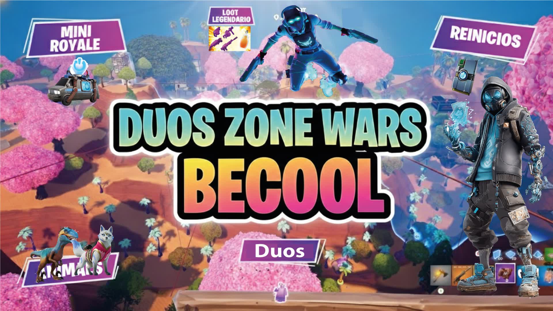 Duos Zone Wars Becool