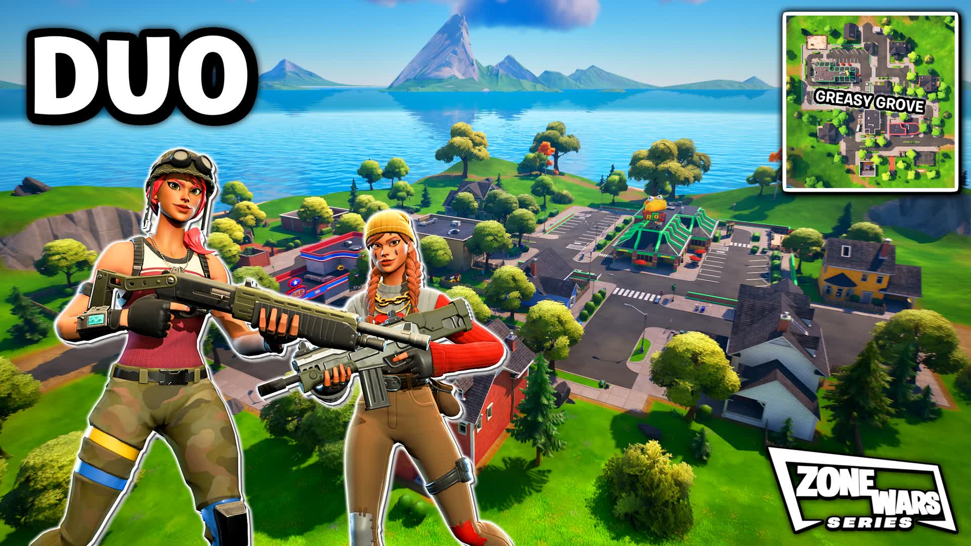 (Duo👥) Greasy Zone Wars [Series]