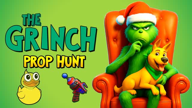 THE GRINCH PROP HUNT CAVE