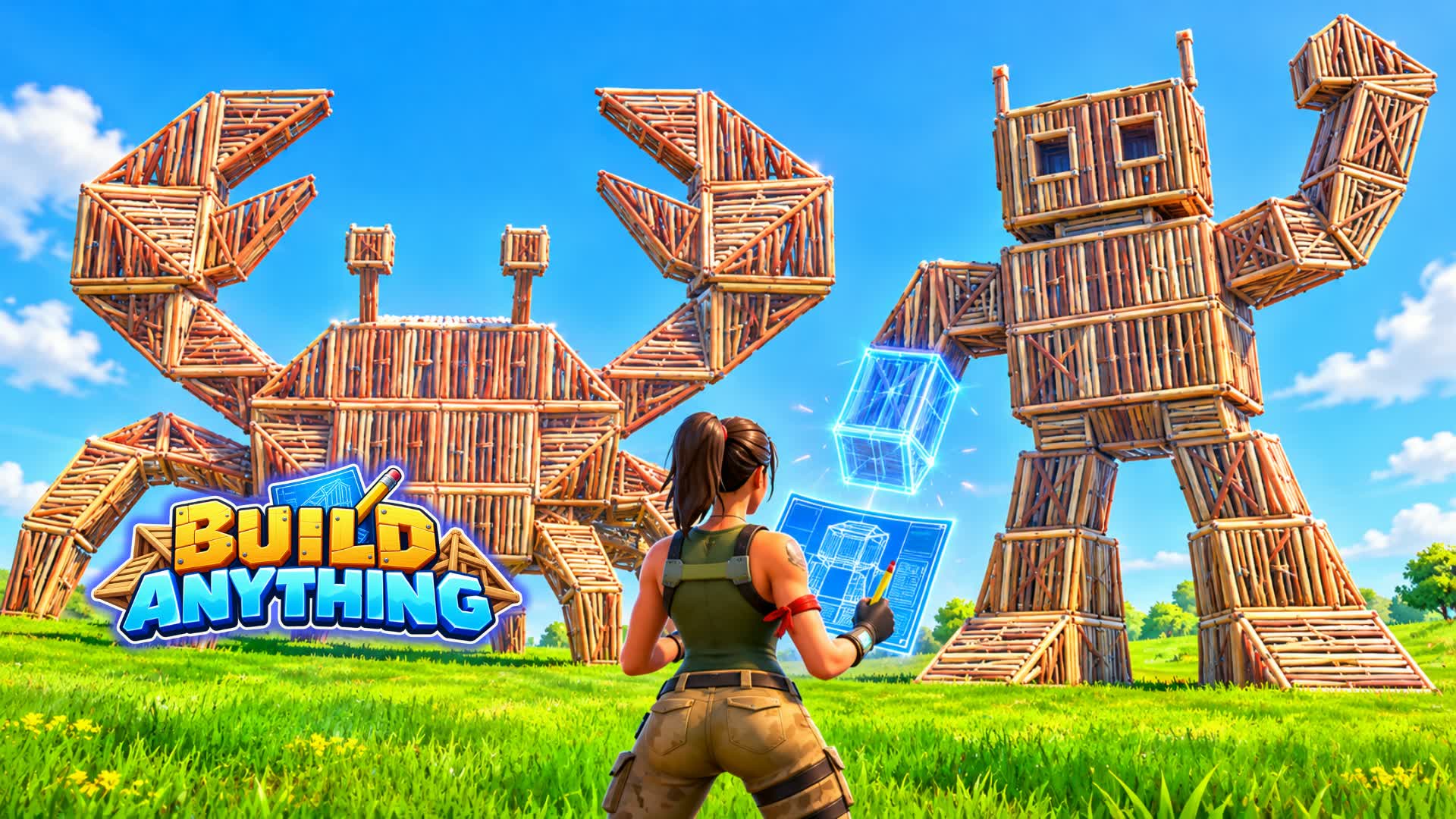 BUILD ANYTHING: ANIMALS, ROBOTS & MORE
